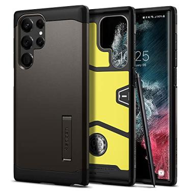 Imagem de Spigen Capa Tough Armor projetada para Galaxy S22 Ultra (2022) - Gunmetal