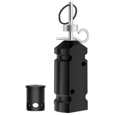 Imagem de Alarme de viagem de perímetro com, fio de viagem de acampamento para atividades ao ar livre, sistema de segurança de alerta precoce para acampamento e segurança de propriedade/dissuasão de urso