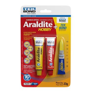 Imagem de Adesivo Araldite Kit Hobby 23G + Tekbond Instat. 2G Blister - Tekbond 