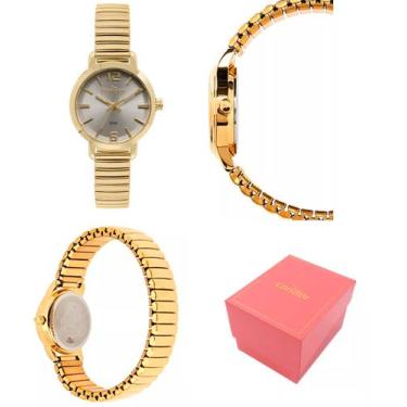 Imagem de Relógio Condor Feminino dourado Pequeno COPC21JFW/K4C