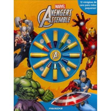Imagem de Marvel - Giz Para Colorir - Vingadores
