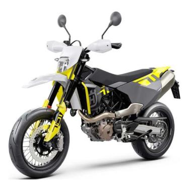 Imagem de Miniatura Moto Husqvarna 701 Supermoto Maisto 1/18, Cinza