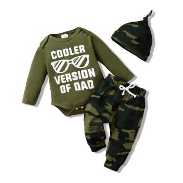 Imagem de Conjunto de roupas NZRVAWS para bebês recém-nascidos de 0 a 3 meses co