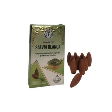 Imagem de Pacote de cones de incenso Omtirth White Sage x10 - Lightbek Official 