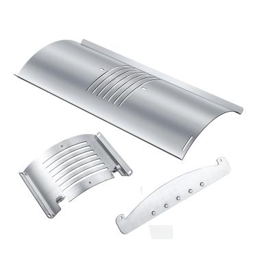 Imagem de PB1100PS1 Peças de reposição para Pit Boss Flame Broiler Kit PB1150PS2 PB1600PS2 Austin XL PB1600PS1 PB1000 1000XL PB1000T2 PB1600PS3 Sportsman 1000 Flame Broiler Slide Defletor de calor