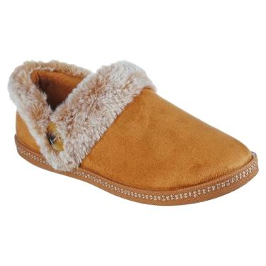 Imagem de Skechers Modern Comfort Women's Pantufa aconchegante para torradas, Castanho, 9.5