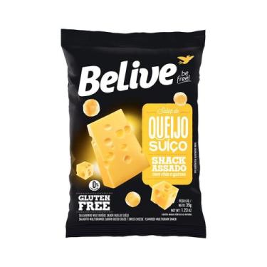 Imagem de Kit 10 Snack Sem Glúten Sabor Churrasco e Queijo 35g  Belive