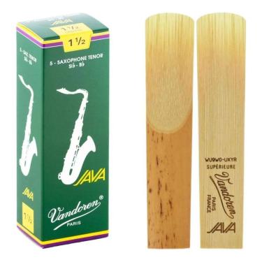 Imagem de 2X 1 Palheta Sax Tenor Vandoren Java  1 1,5 2 2,5 3
