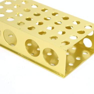 Imagem de AYNEFY Laboratório Químico Teste de Tubo de Tubo Racker Material de Aço Anterior para Experiências Científicas