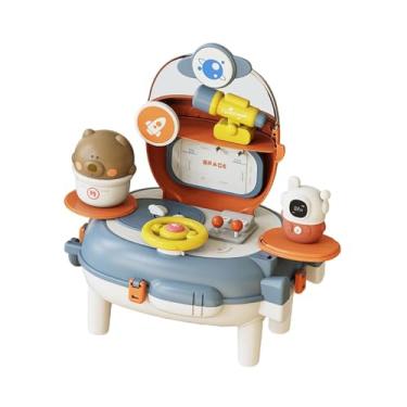 Imagem de oshhni Mochila de brinquedo para crianças, brinquedo de simulação de brincadeira imaginativa, bolsa espacial adorável para crianças de 2 a 4 anos, presentes, Espaço