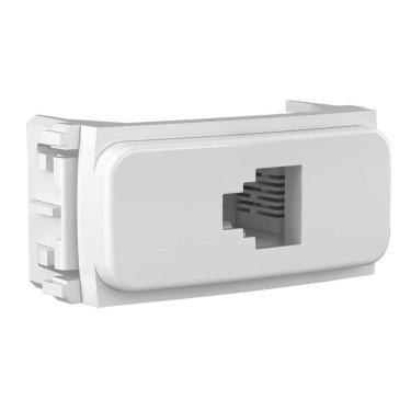 Imagem de Modulo Tomada RJ11 4F Branco Compose Weg