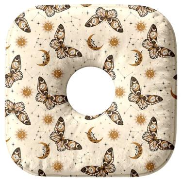 Imagem de Travesseiro de piercing de orelha para pessoas que dormem de lado, travesseiro com orifício de ouvido para CNH e dor de ouvido, inflamação de ouvido, inflamação de ouvido, travesseiro de dormir