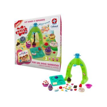 Imagem de Kit Massinha Doces Por Um Doce Sorriso Estrela - com Livro, Colorido