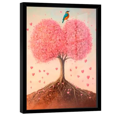 Imagem de Quadro Decorativo Árvore do Amor Variação