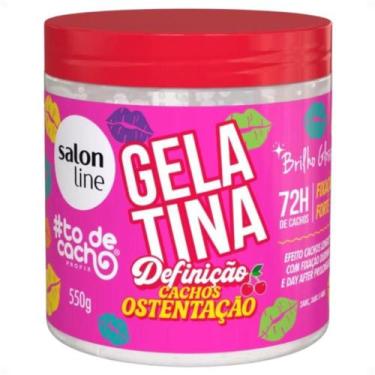 Imagem de Gelatina Capilar Salon Line Definição Cachos Ostentação ToDeCacho 550g