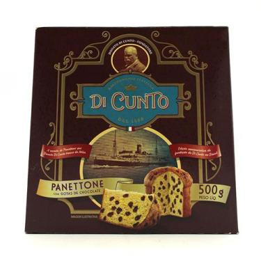 Imagem de Panettone com Gotas de Chocolate Di Cunto 500g