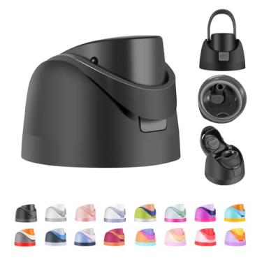 Imagem de Lcsmaokin Tampa de substituição para garrafa de água Owala Freesip, compatível com tampa e tampa Owala, para garrafas de 473 ml, 680 g, 947 ml, 1134 g, tampa de substituição superior de garrafa de