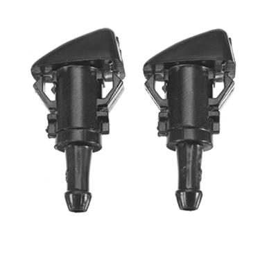 Imagem de SCurti Bocais de lavagem de para-brisa para Hy/undai Verna 2005-2011 Bocal de lavadora de limpador de para-brisa dianteiro de carro 2 peças de carro