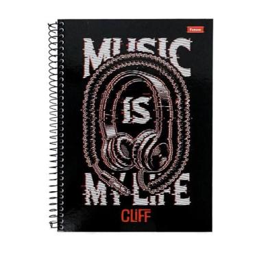 Imagem de Caderno Universitário 240 Folhas 15 Materias Cliff - Foroni