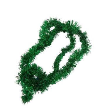 Imagem de FESTÃO METALIZADO VERDE C/4 FITAS 2mX5cm - FLORARTE - no-brand