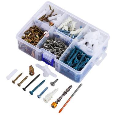 Imagem de Conjunto de âncoras de parede Wensilon Multi-Purpose 367PCS para vária
