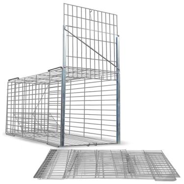 Imagem de Gaiola Gatoeira Resgatar Salvar Gato Castrar Uso Veterinário