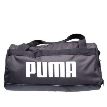 Imagem de Bolsa Esportiva Unissex Puma Small Sports Preto/Branco, Preto, Branco,