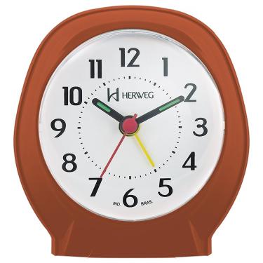 Imagem de Despertador Quartz Herweg Ref: 2634-326 Ocre