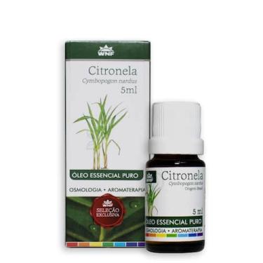Imagem de Óleo Essencial Citronela 5ml Wnf - Repelente Natural