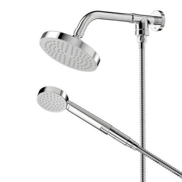 Imagem de Chuveiro 150 Com Desviador De Parede Docoleden Cromado Docol