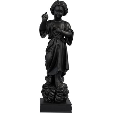 Imagem de Estátua Jesus Cristo Menino - Imagem Religiosa (Cor Aurum Noctis)