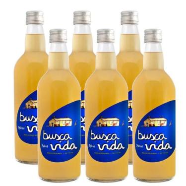 Imagem de Cachaça busca vida 670 ml c/ 6 unidades