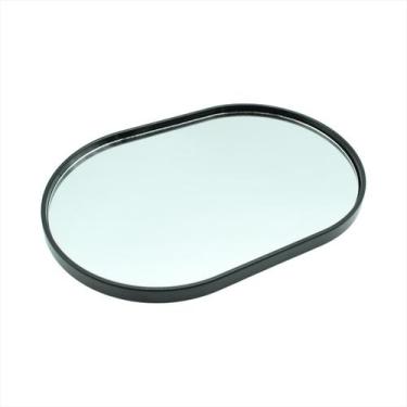 Imagem de Bandeja Espelhada Preta Multiuso Espelho Decorativo Luxo - FWB