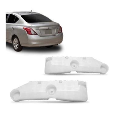 Imagem de Par Guia Suporte Central Parachoque Traseiro Versa 11 A 2015