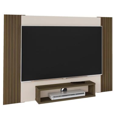Imagem de Painel Supenso Para Tv 47 Pol 120 Cm Pinho Ripado Arly