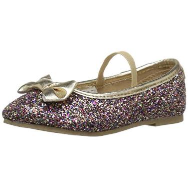 Imagem de Carter's Sapatilha de balé Bigbow para meninas, Multi, 21