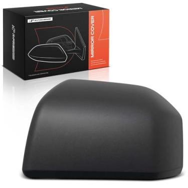 Imagem de A-Premium Tampa do espelho retrovisor do lado do motorista - compatível com Ford F-150 F150 2015-2020 - preto texturizado