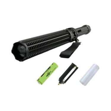 Imagem de Lanterna Tática LED Telescópica À Prova d'Água De Alta Potência XHP120