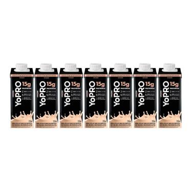 Imagem de Kit 7 YoPRO Bebida Láctea UHT Coco com Batata-Doce 15g de proteínas 250ml