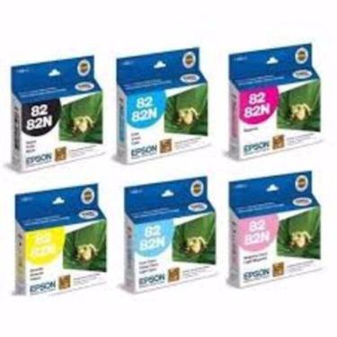 Imagem de Cartucho Epson 82n Kit 6 Cores