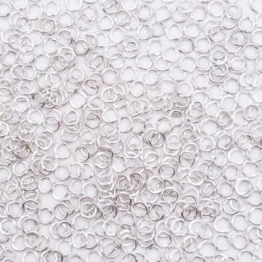Imagem de Argola Elo Metal Prata 4mm 100pçs 6g Chaveiro - Macall