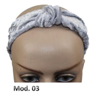 Imagem de Tiara Turbante Várias Cores E Modelos Kit 20 Unidades - Mundo das Meni