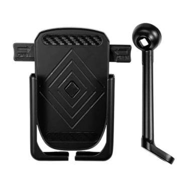 Imagem de GP Tech, Suporte Celular Retrovisor Moto Smartphone GPS Motocom Preto