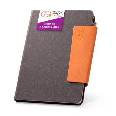 Imagem de Agenda 2025 Chicago Grande B5 Fecho Magnético com Caneta TopGet