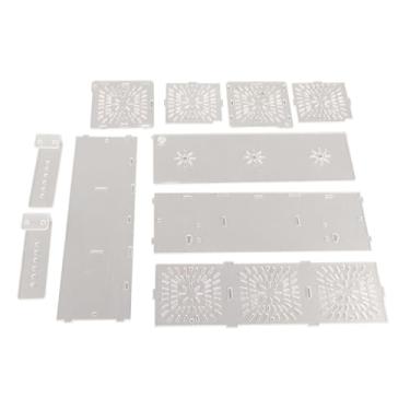 Imagem de Caixa de Isolamento de Criação de Tanque de Peixes Acrílico Transparente Suporte Incubadora Fixação Dupla para Criação de Peixes Ecologicamente Correta (30CM*10CM*10CM)