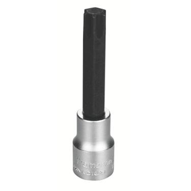 Imagem de Soquete Longo Em Aço Cromo Vanádio Ponta Trafix T60 - Encaixe 1/2" Tramontina