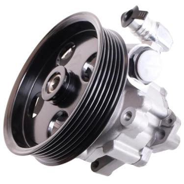 Imagem de ZHIKMIAO Bomba de direção hidráulica, com polia e suporte, compatível com 08-09 C300,08-10 C350,09-12 GL450 GL550,09-11 ML350 ML550,10-11R350 Substituição para 21341 96341 246341 24666 62901 V303776