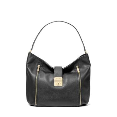 Imagem de Michael Kors Bolsa de ombro Addie Large Hobo, preta, Preto
