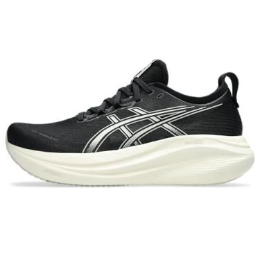 Imagem de ASICS Tênis de corrida masculino, Preto/cinza lago, 12 X-Wide