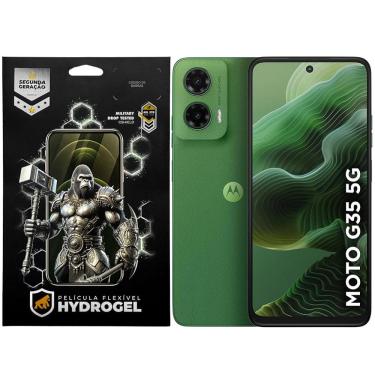 Imagem de Kit Película Frontal + Traseira para Motorola Moto G35 - Proteção Completa - Gshield